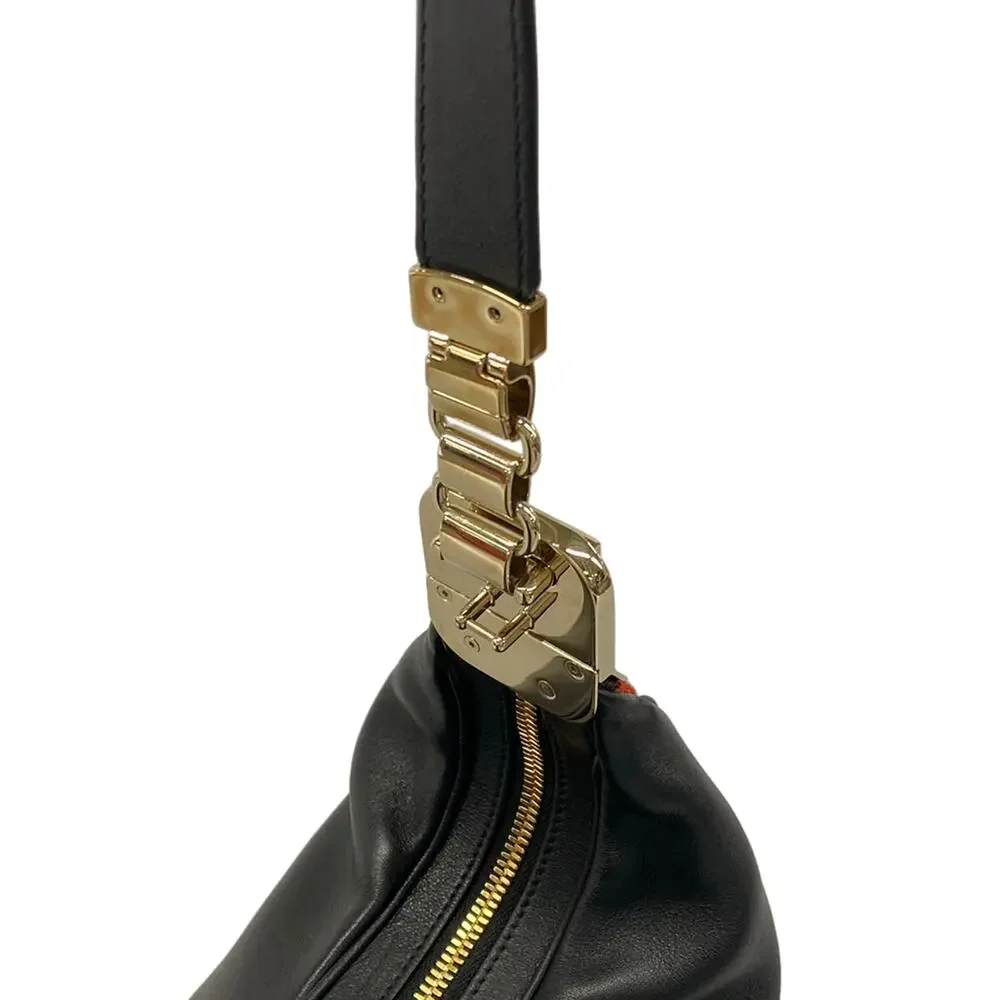 Gucci Attache Medium Shoulder Bag Shoulder Bag 702823 Black Orange